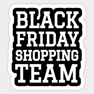 Black Friday ST BLACK Print Sticker